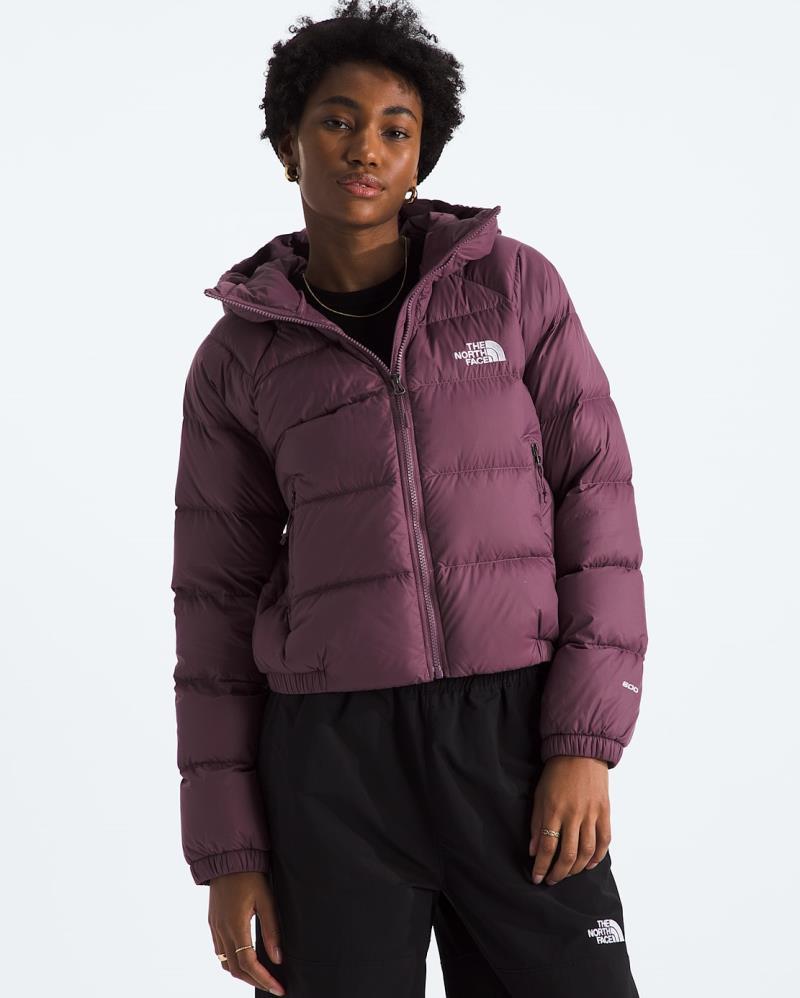 Hydrenalite Down Hoodie - Womens - midnight mauve 1