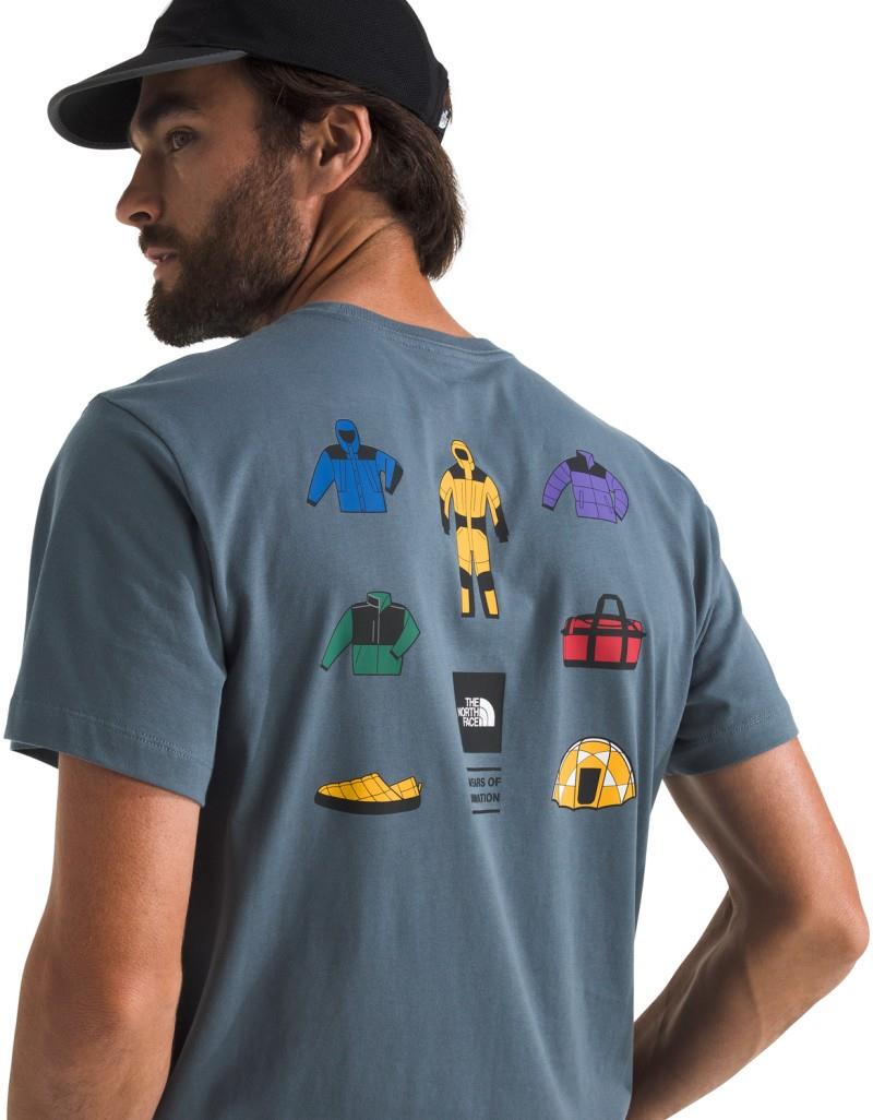 Icon Celebration Graphic SS Tee - Mens - granite grey 1