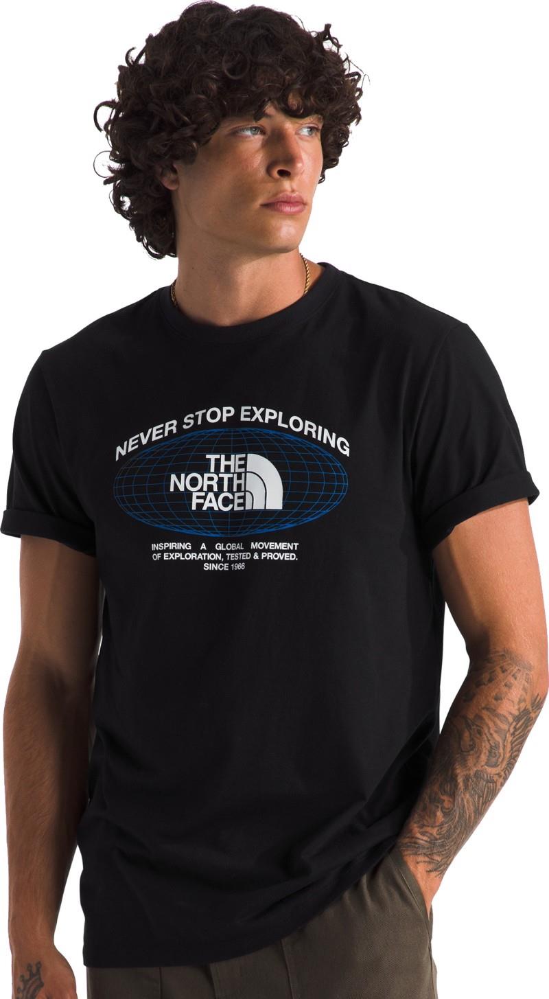 Immersed Outdoors Grid Graphic SS Tee - Mens - tnf black 1