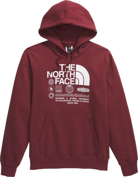 Immersed Outdoors Half Dome Graphic Hoodie - Mens - sumac 1