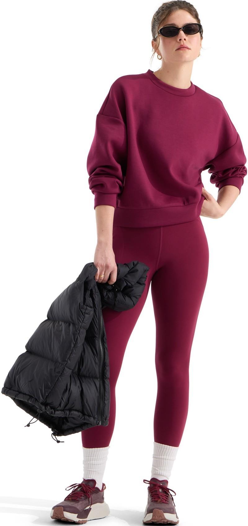 Jaida Crew - Womens - burgundy crush 1