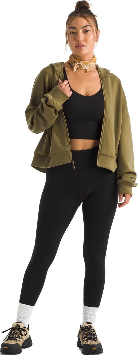 Jaida Full Zip Hooded Jacket - Womens - cedar 1