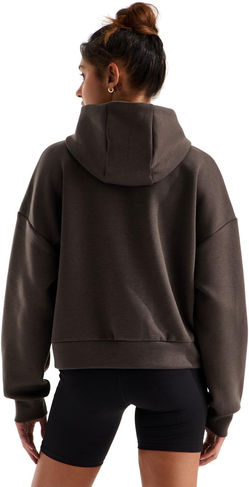 Jaida Full Zip Hooded Jacket - Womens - dark chestnut 1