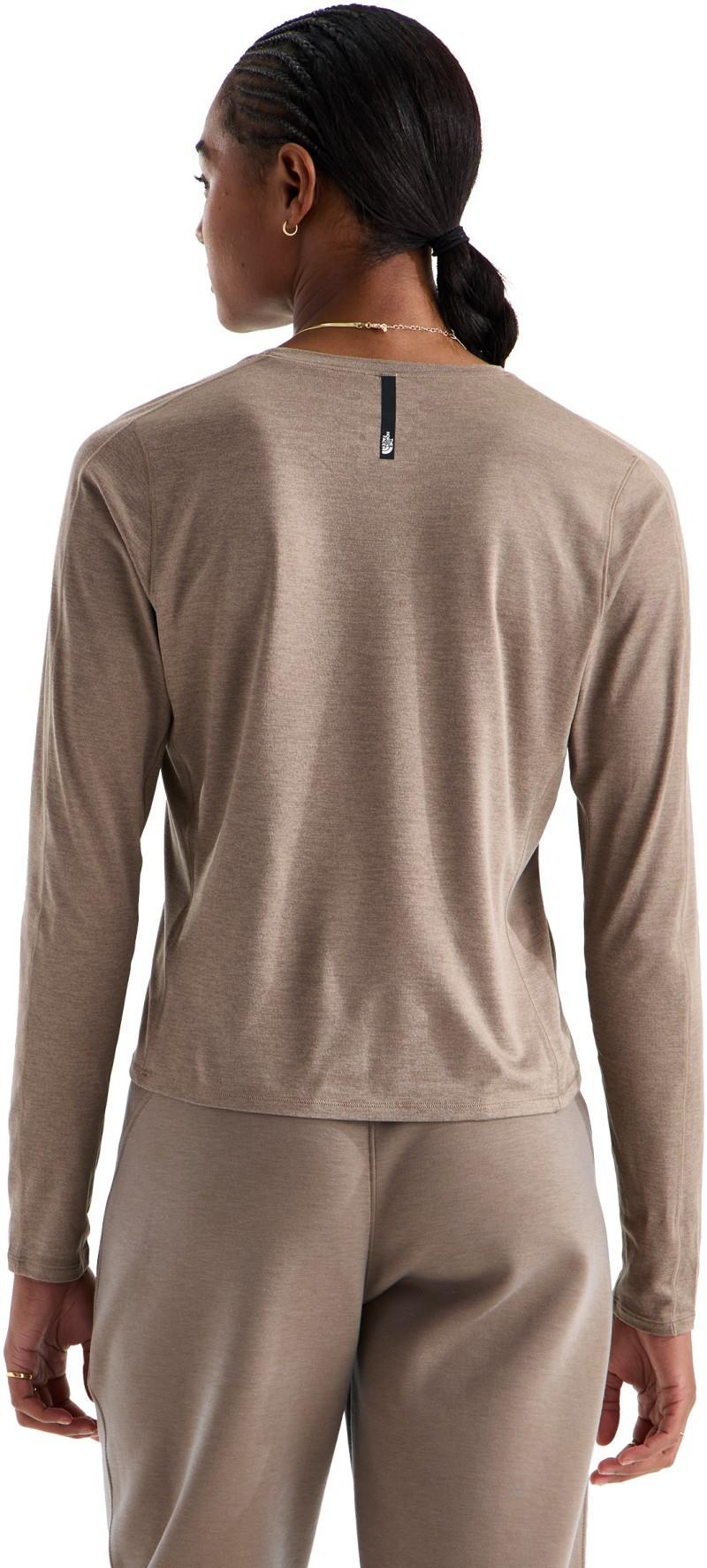 Jaida LS - Womens - garnet light heather 1