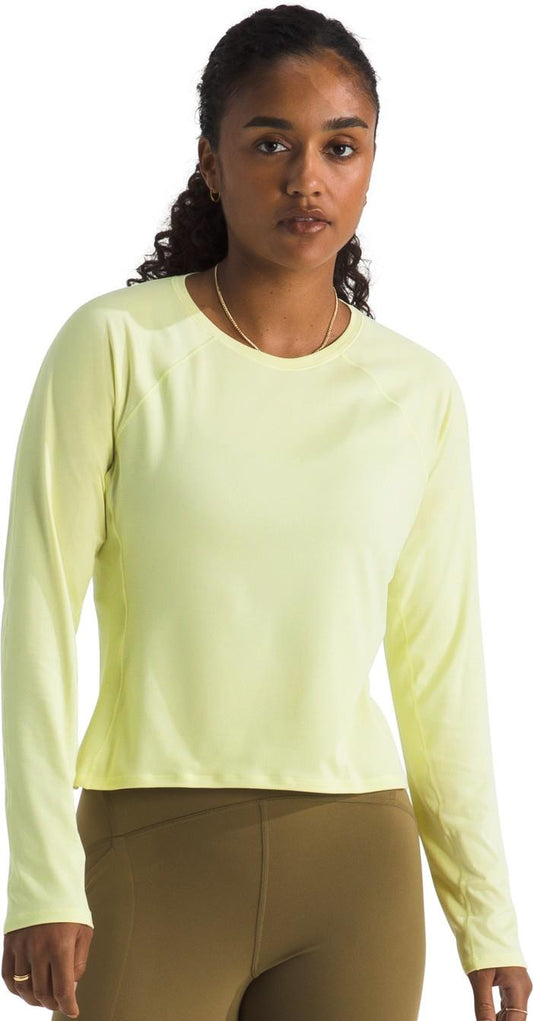 Jaida LS - Womens - lemon mist light heather 1