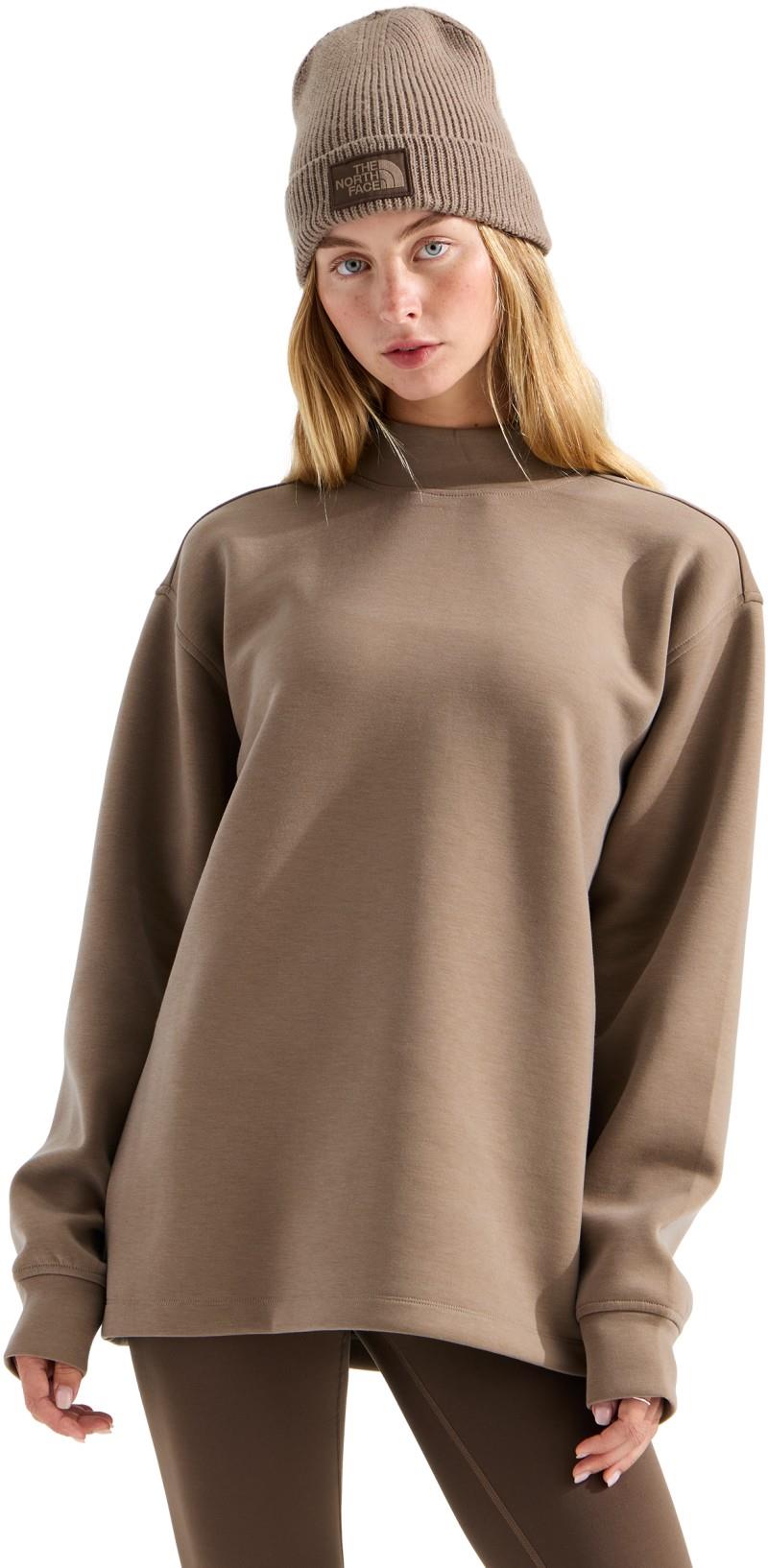 Jaida Long Crew - Womens - garnet 1