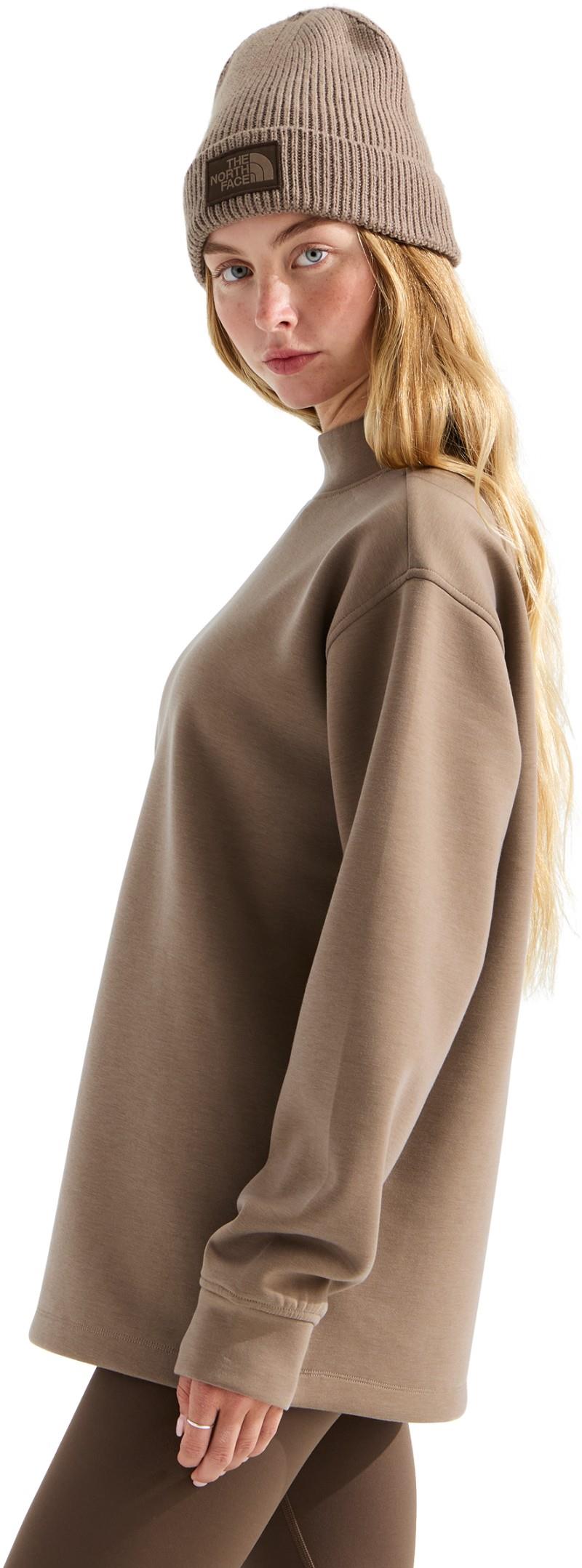 Jaida Long Crew - Womens - garnet 1