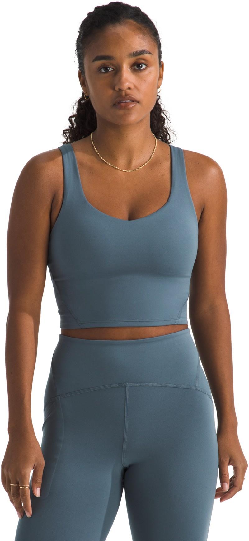 Jaida Long Line Bra - Womens - granite grey 1