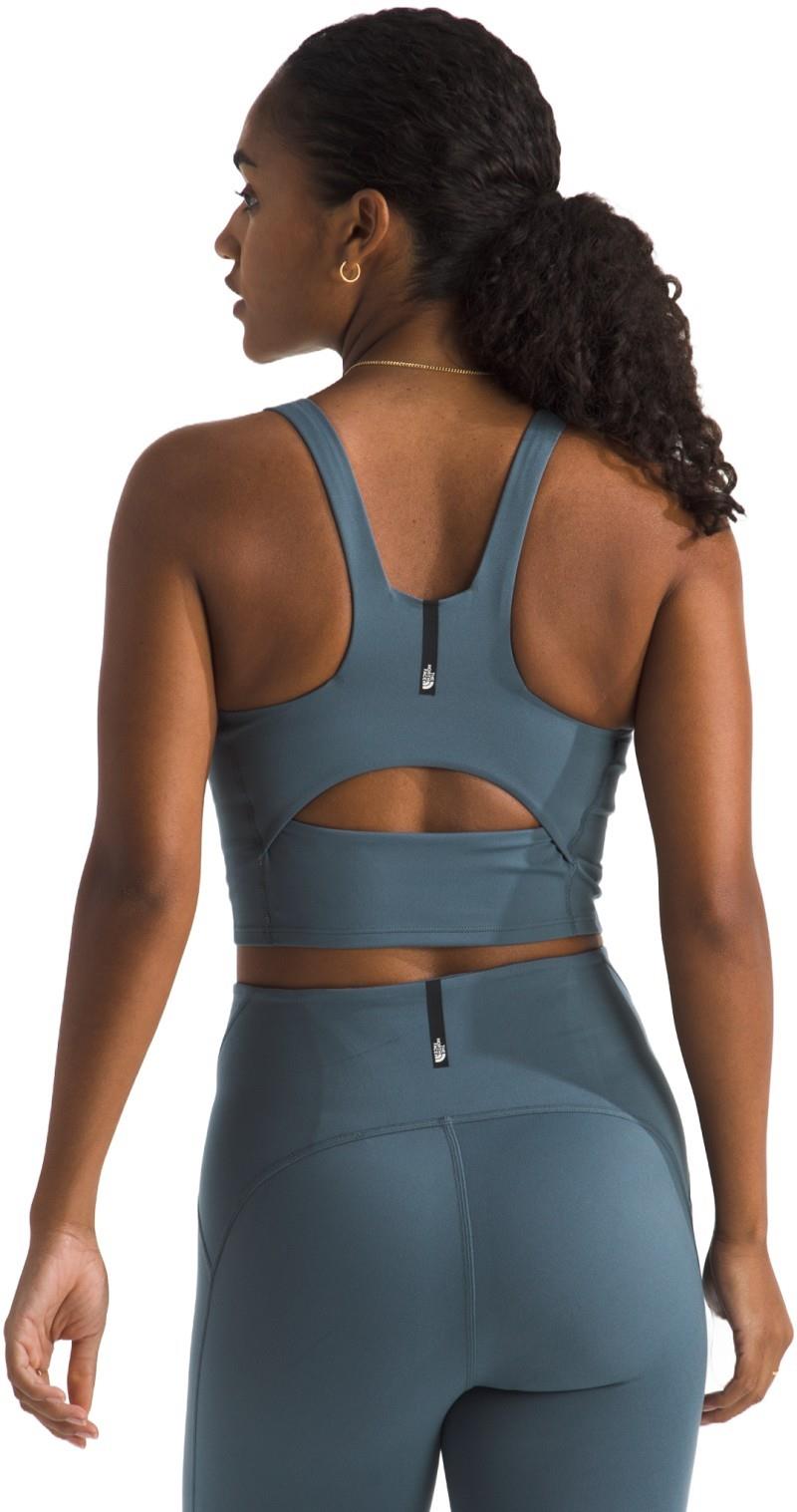 Jaida Long Line Bra - Womens - granite grey 1