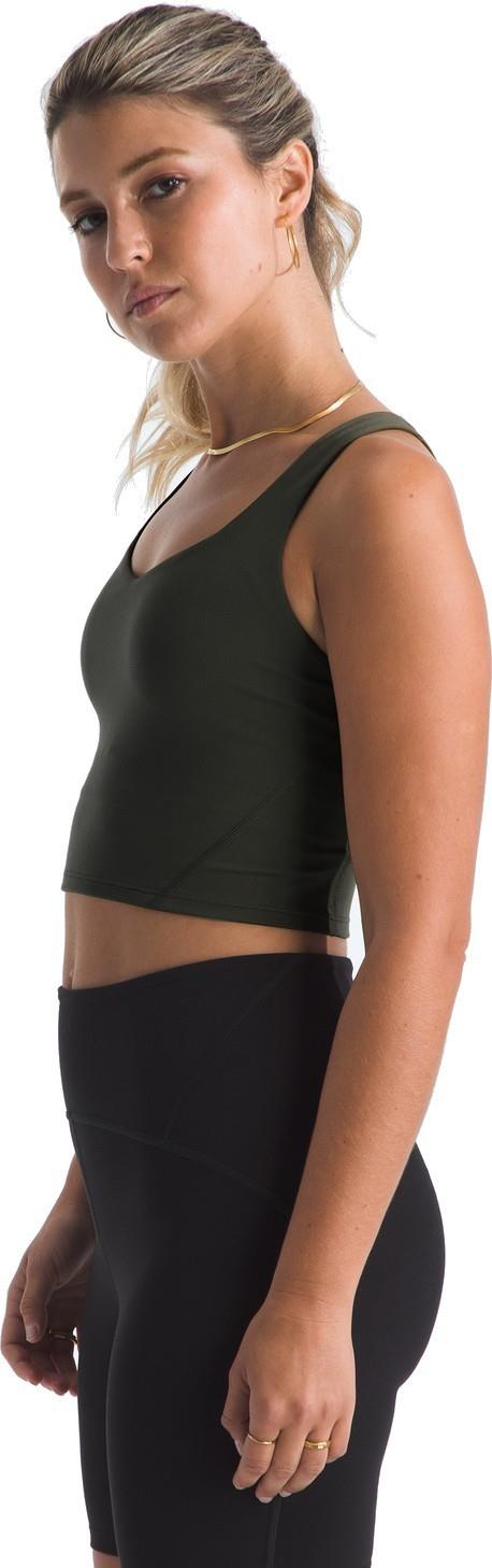 Jaida Long Line Bra - Womens - new taupe green 1