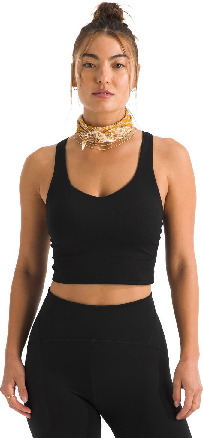 Jaida Long Line Bra - Womens - tnf black 1