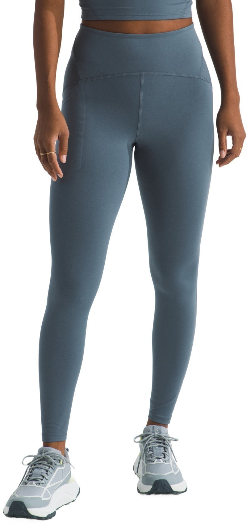 Jaida Pocket Leggings, 27" Inseam - Womens - granite grey 1