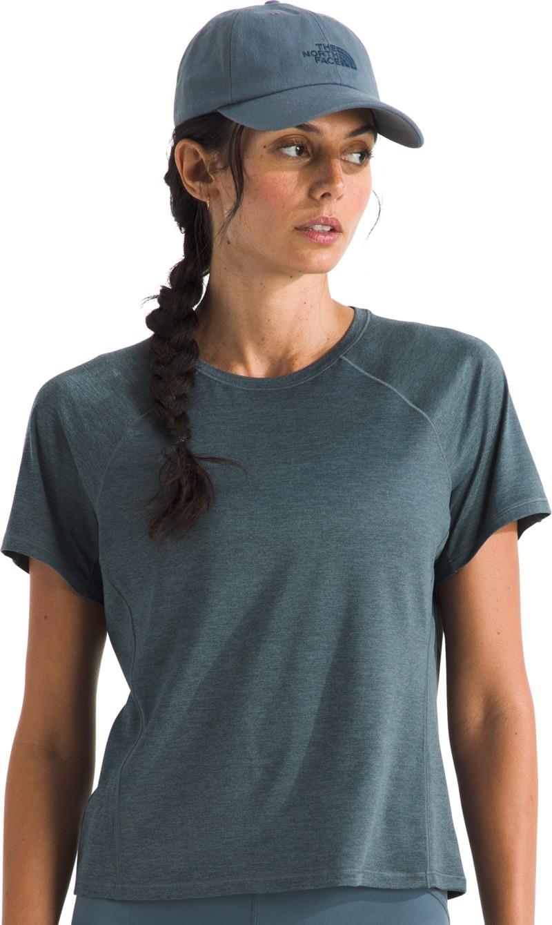 Jaida SS Tee - Womens - granite grey dark heather 1