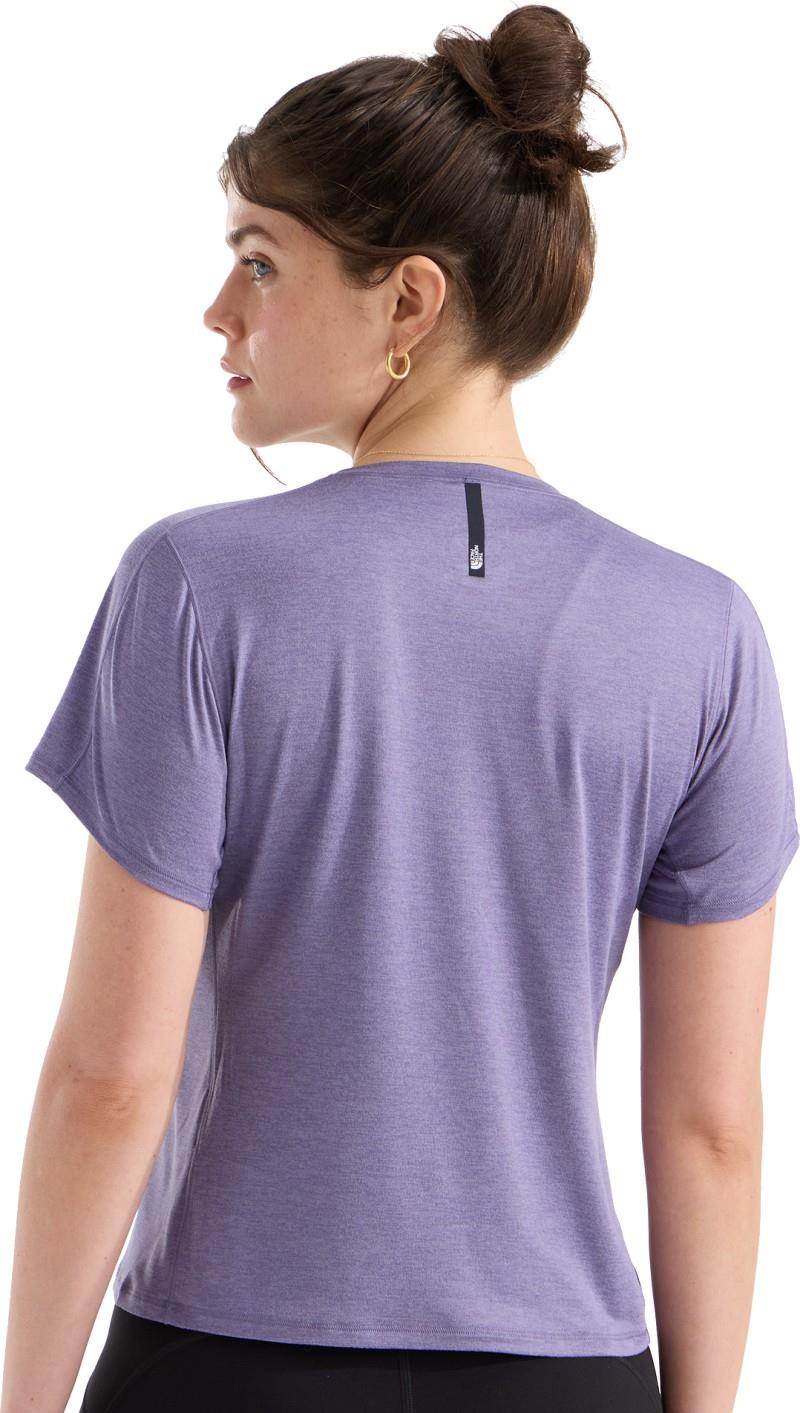 Jaida SS Tee - Womens - grounded plum light heather 1