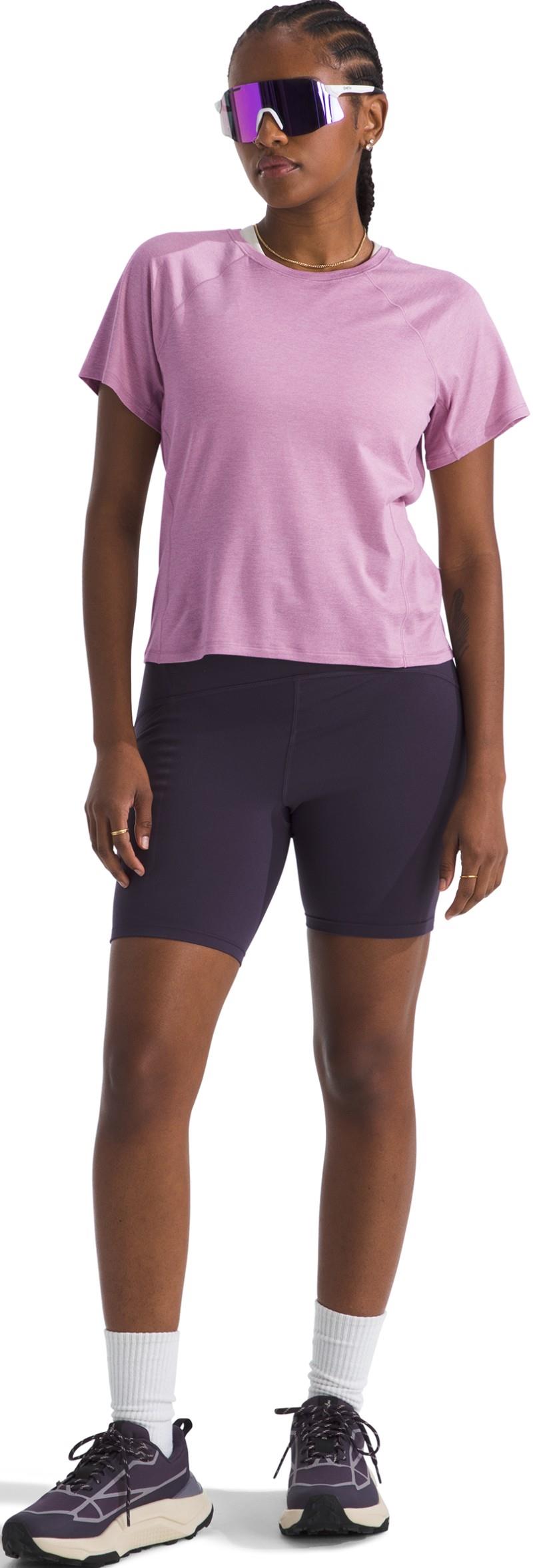 Jaida SS Tee - Womens - hushed lavender light heather 1
