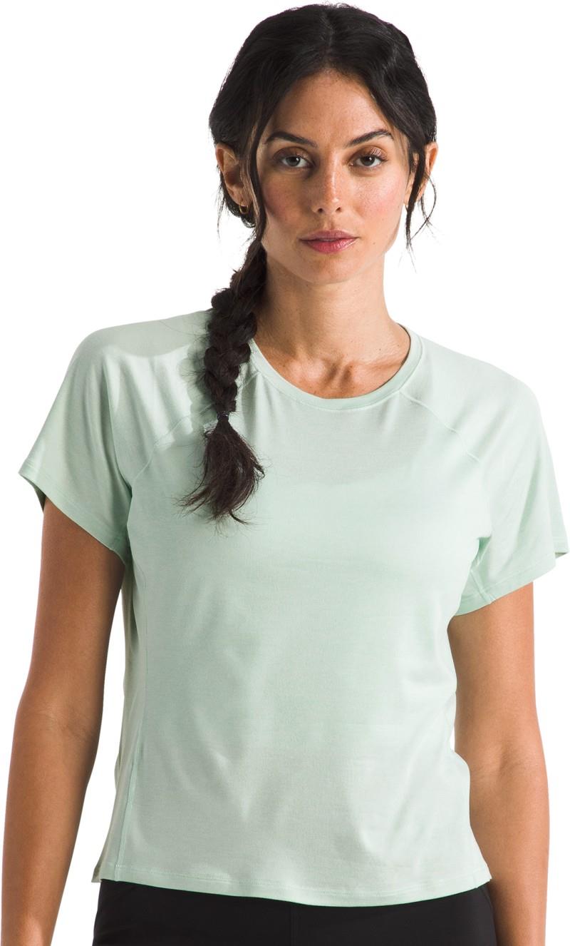 Jaida SS Tee - Womens - opal frost light heather 1