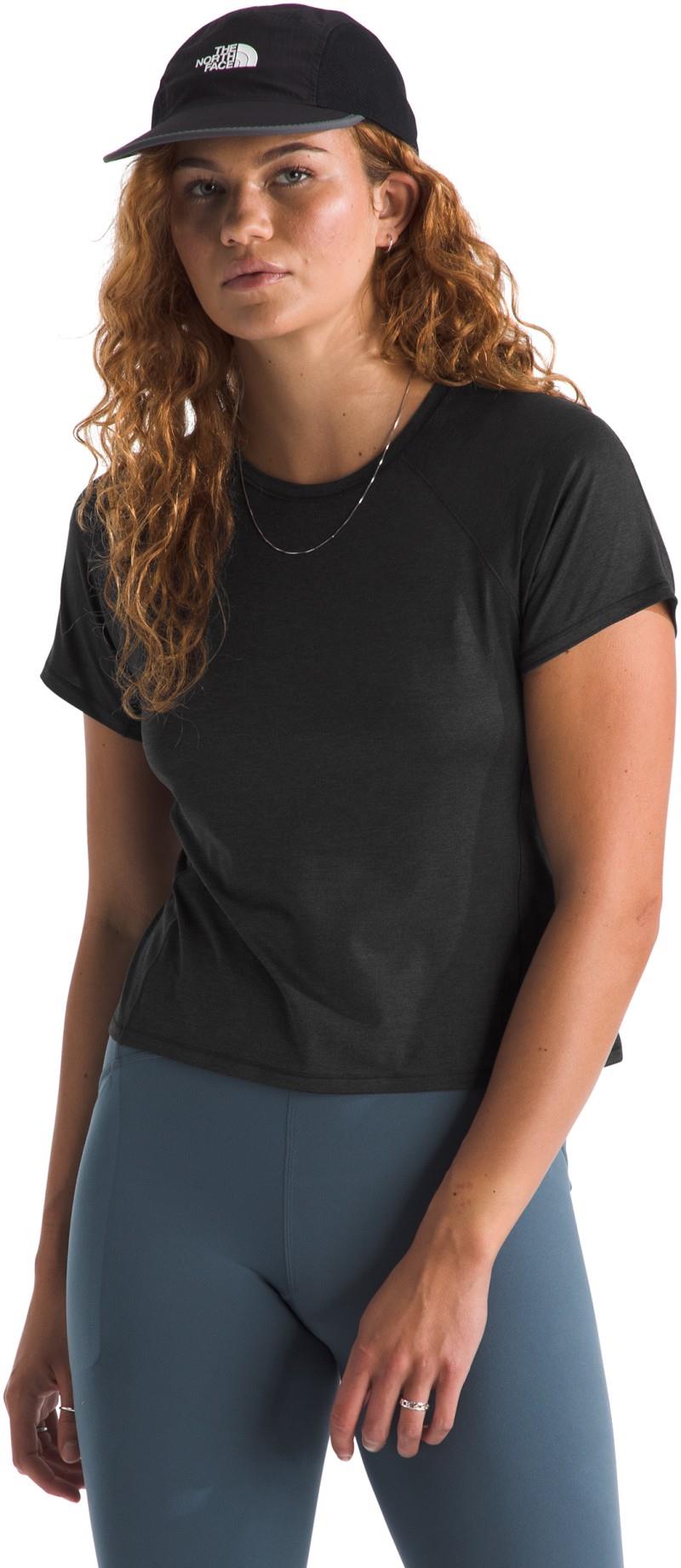 Jaida SS Tee - Womens - tnf black dark heather 1