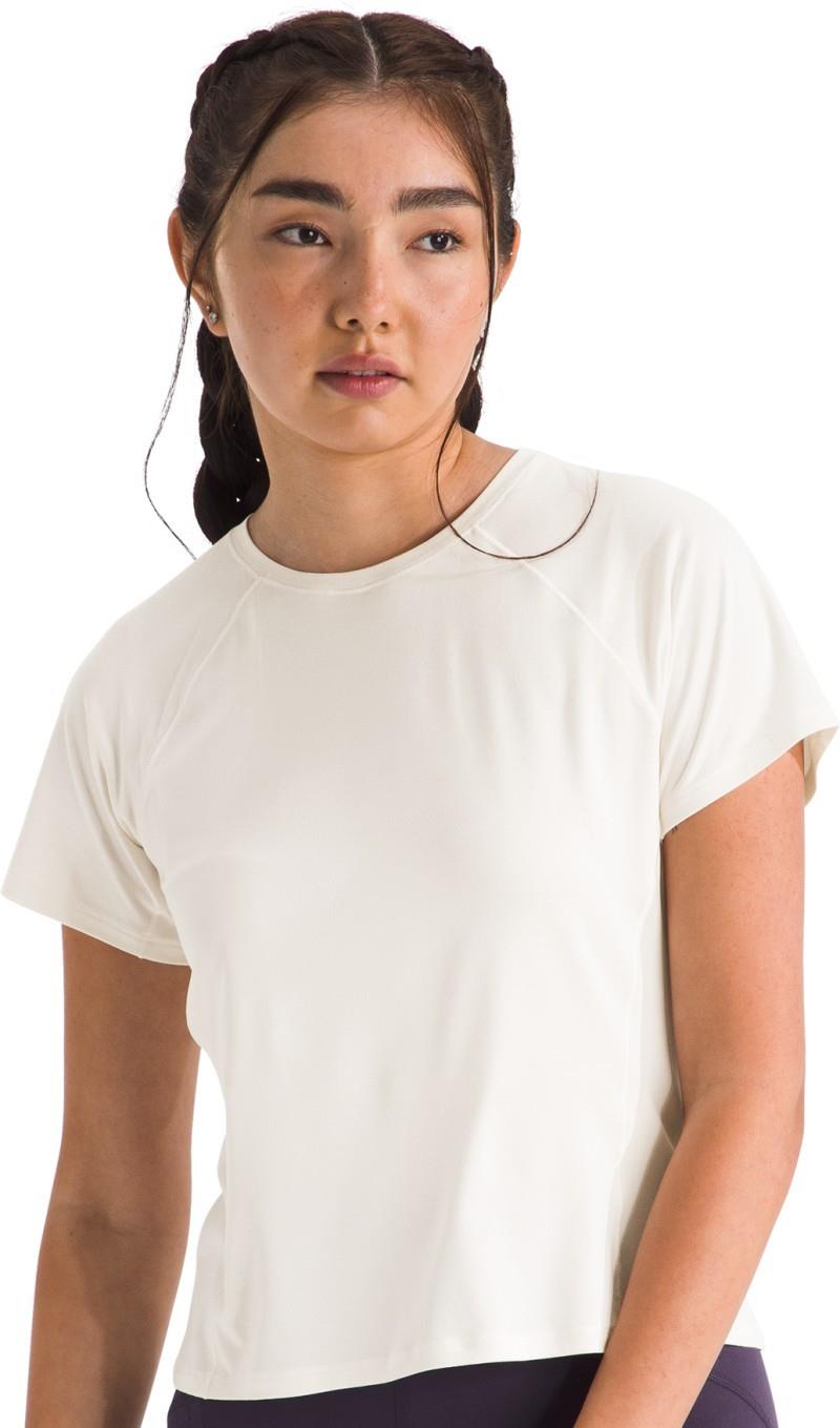 Jaida SS Tee - Womens - white dune light heather 1