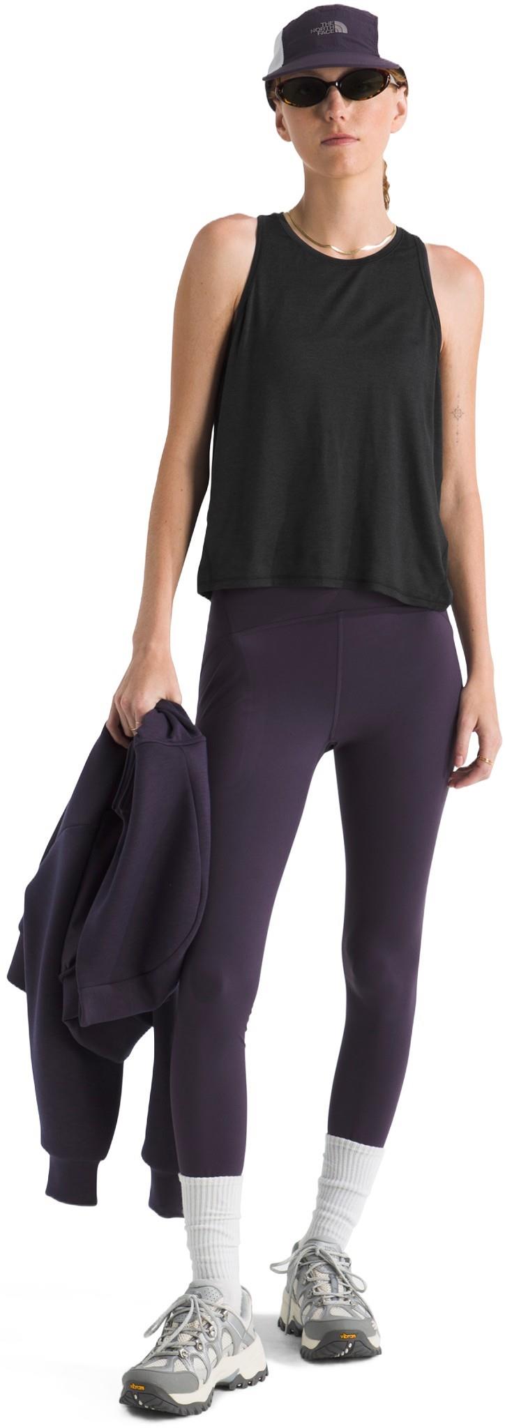 Jaida Tank - Womens - tnf black dark heather 1