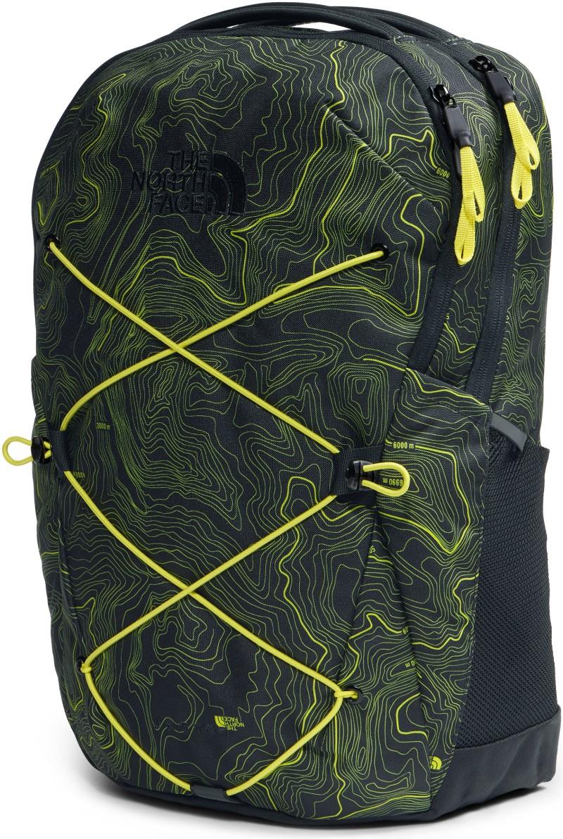 Jester - sun yellow tnf topo print / tnf black 1