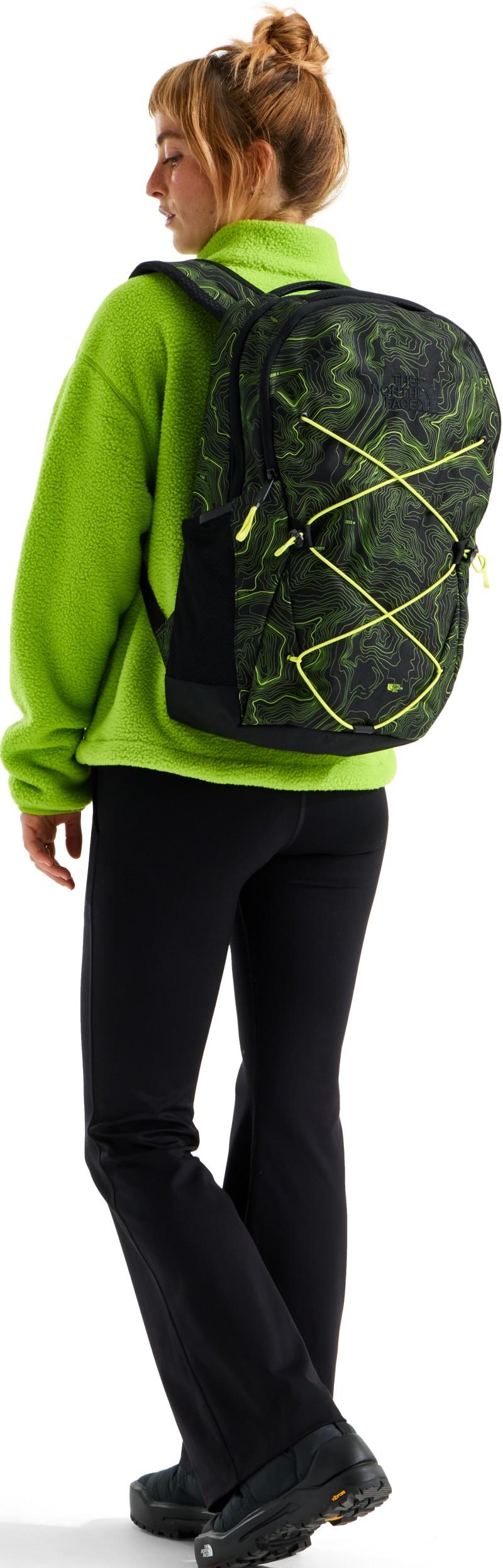 Jester - sun yellow tnf topo print / tnf black 1