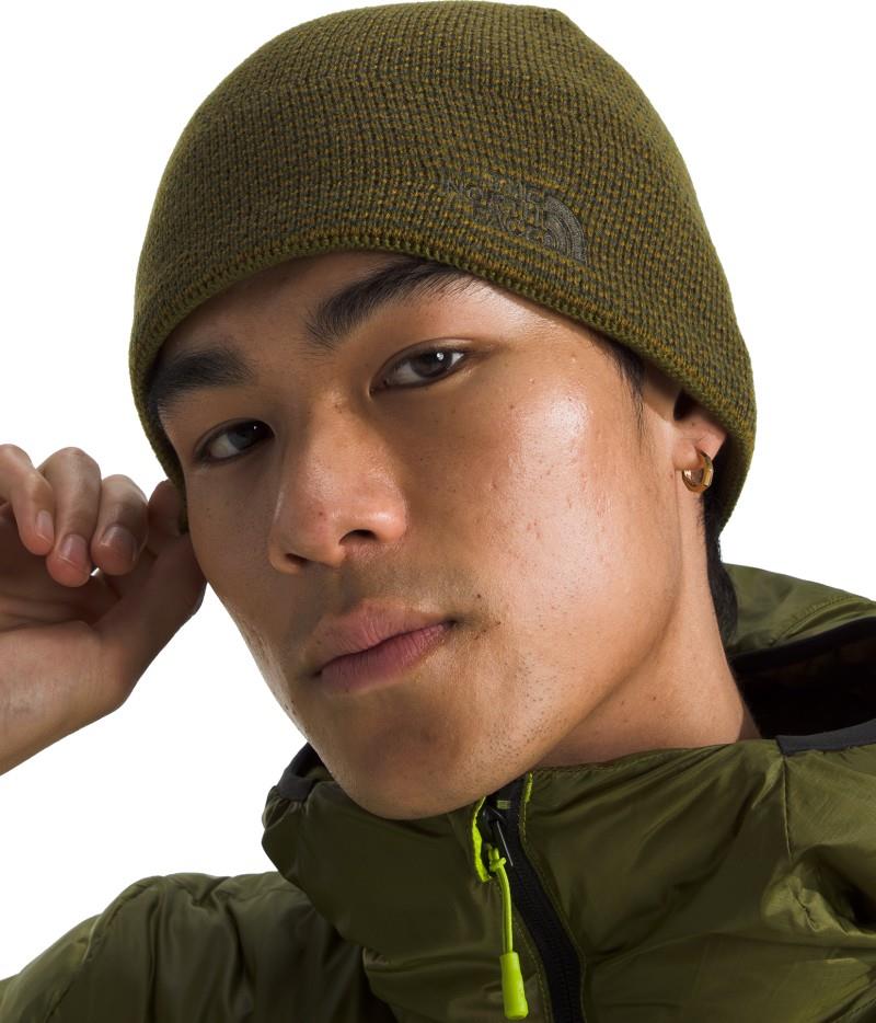 Jim Beanie - forest olive / moss green / new taupe green stripe 1