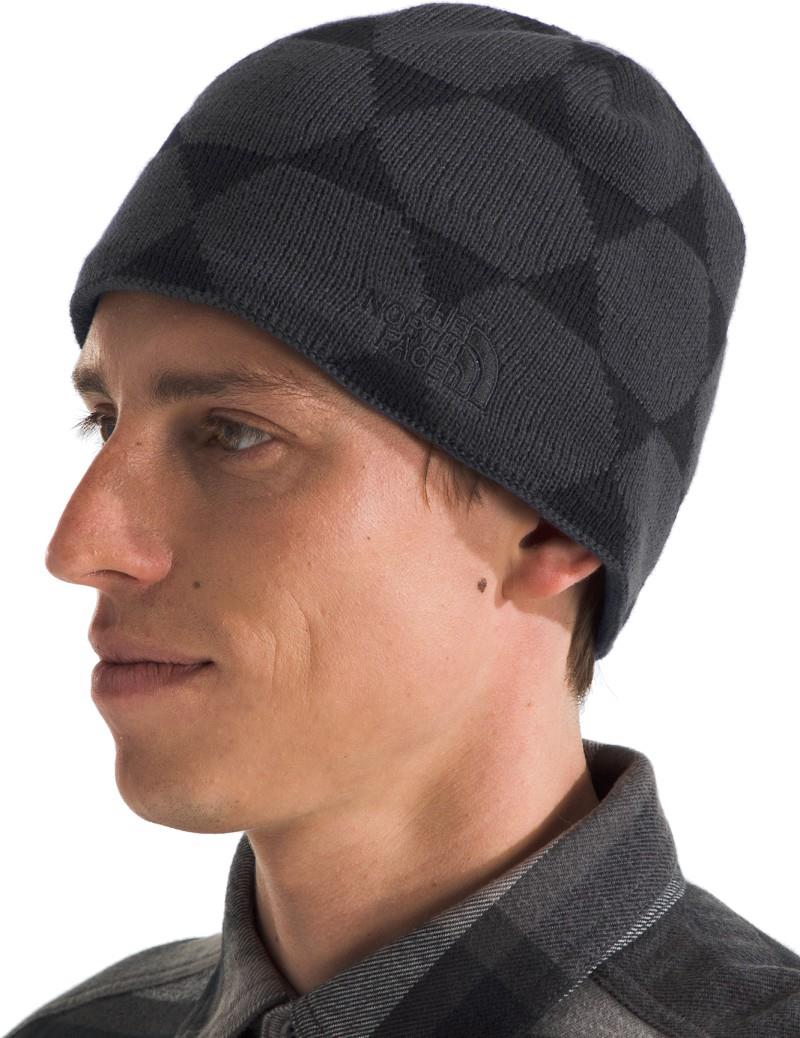 Jim Beanie - tnf black / asphalt grey geodesic jacquard 1