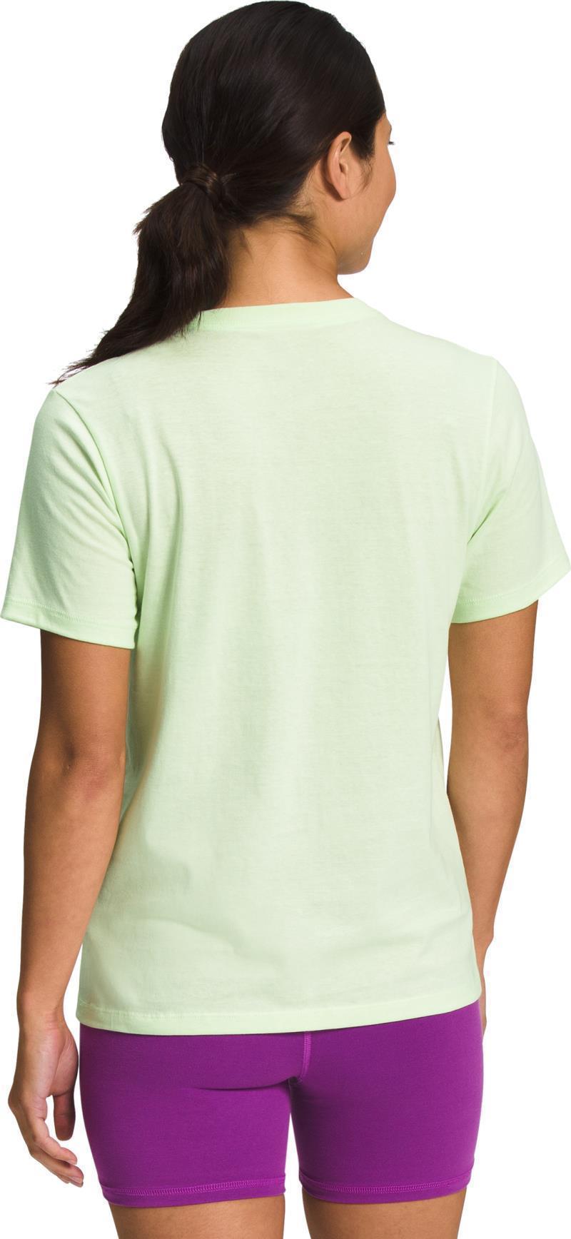 Jumbo Half Dome SS Tee - Womens - Lime Cream / TNF White 2