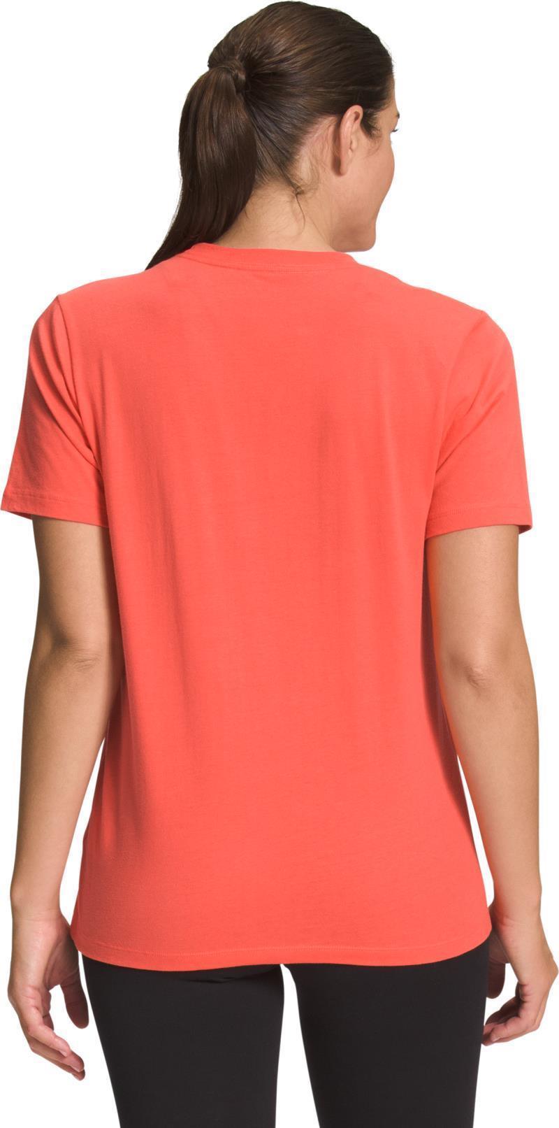 Jumbo Half Dome SS Tee - Womens - Retro Orange / Dusty Coral Orange 2