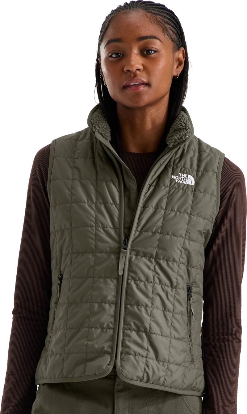 Junction Insulated Vest - Womens - new taupe green 1