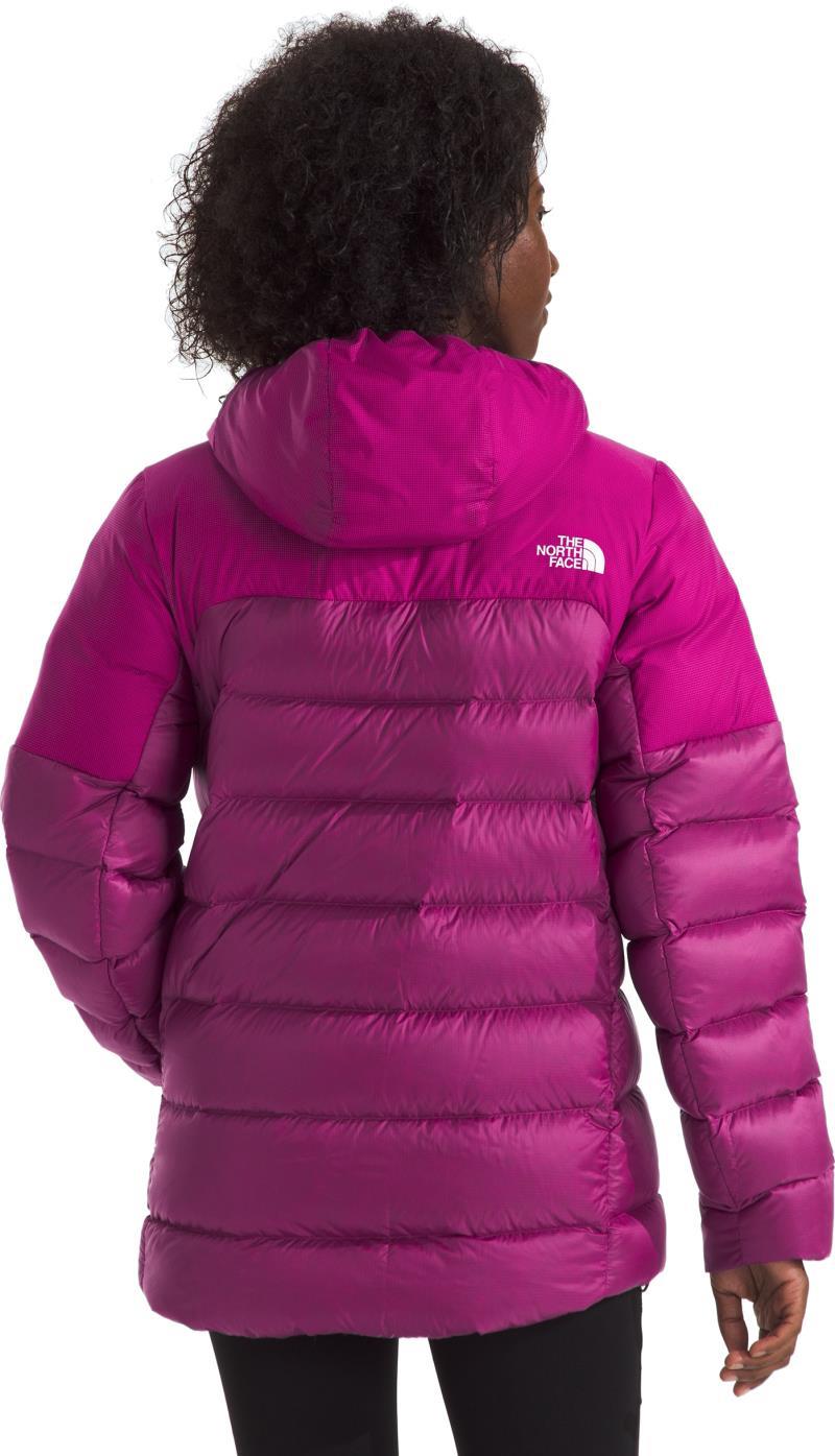 Kalix Down Hoodie - Womens - deep mulberry 1