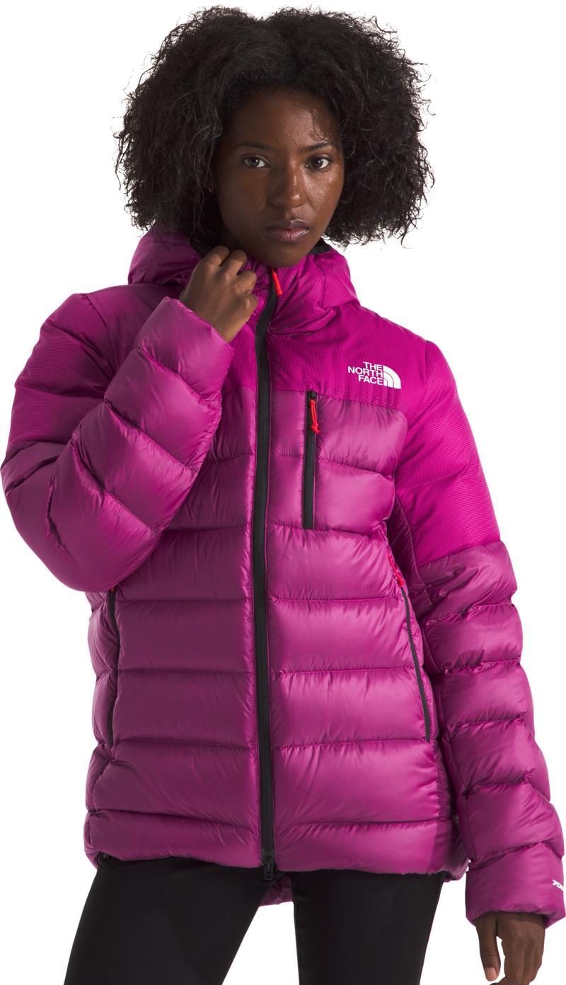Kalix Down Hoodie - Womens - deep mulberry 1