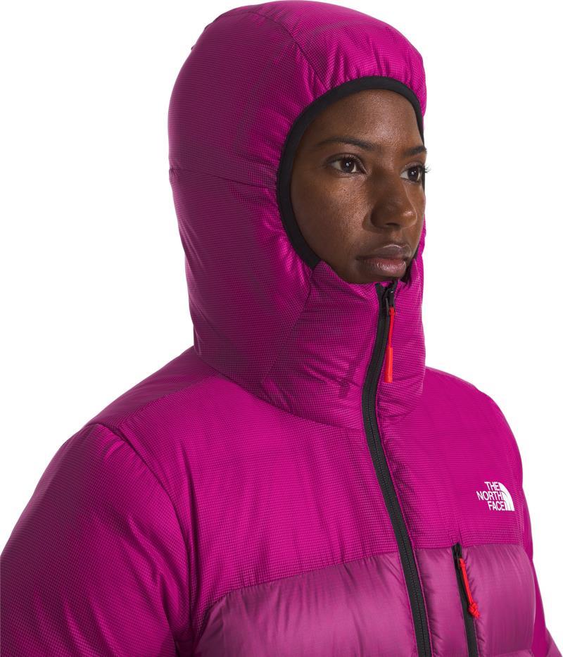 Kalix Down Hoodie - Womens - deep mulberry 1
