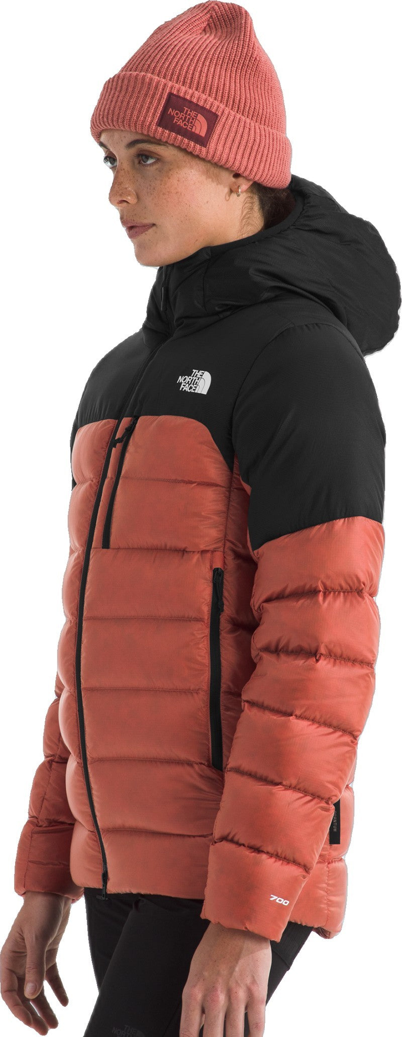 Kalix Down Hoodie - Womens - mars dust / tnf black 1