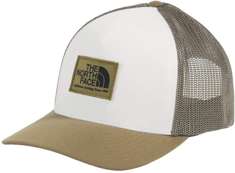 Keep It Patched Trucker - cedar / white dune 1