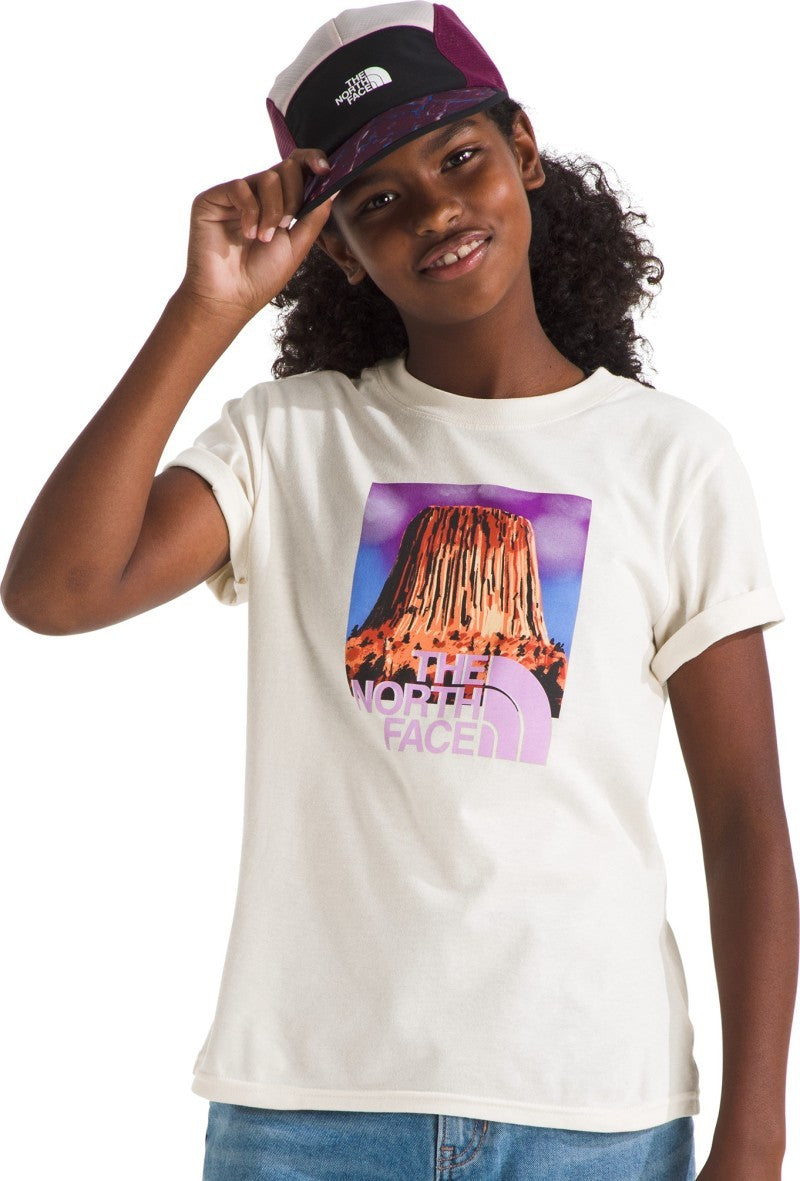 Landscapes Graphic SS Tee - Teen - white dune 1
