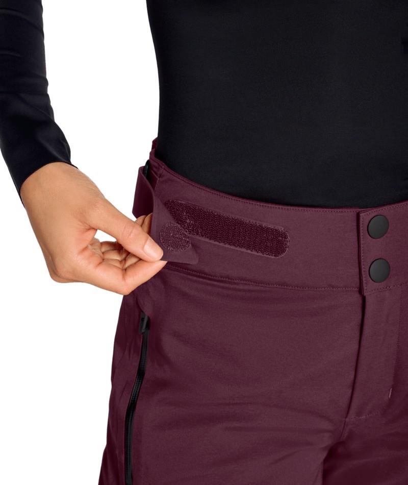 Lenado Pants, Short - Womens - burgundy crush 1