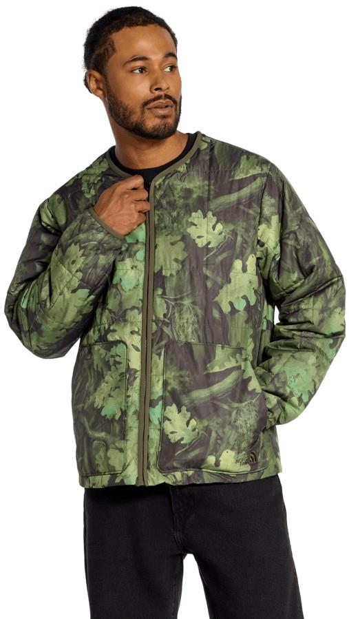 Lhotse LT Insulated Printed Jacket - Mens - new taupe green yosemite oak print 1