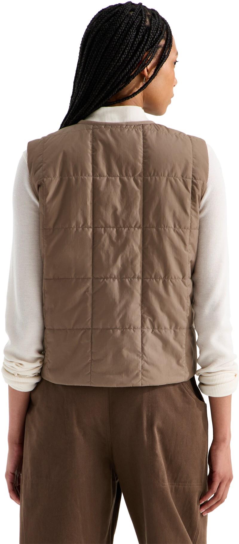 Lhotse LT Insulated Vest - Womens - garnet 1