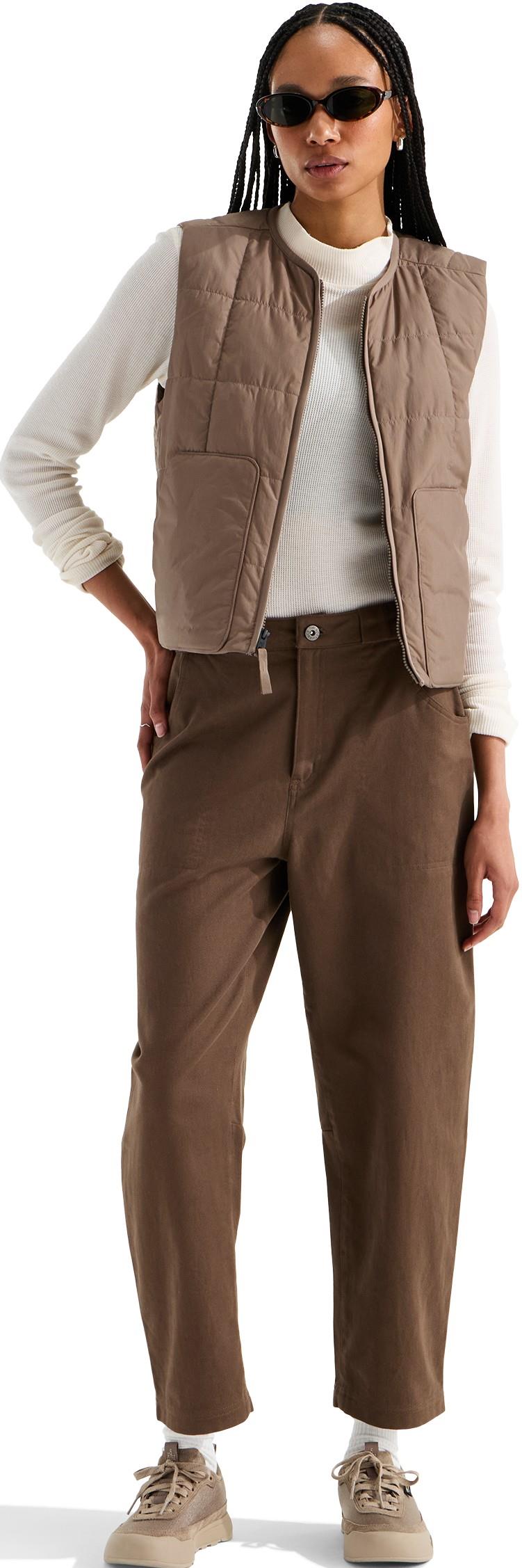 Lhotse LT Insulated Vest - Womens - garnet 1
