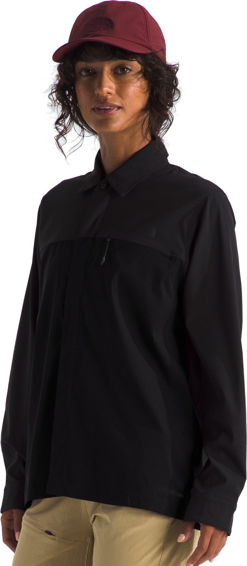 LightRange LS Shirt - Womens - tnf black 1