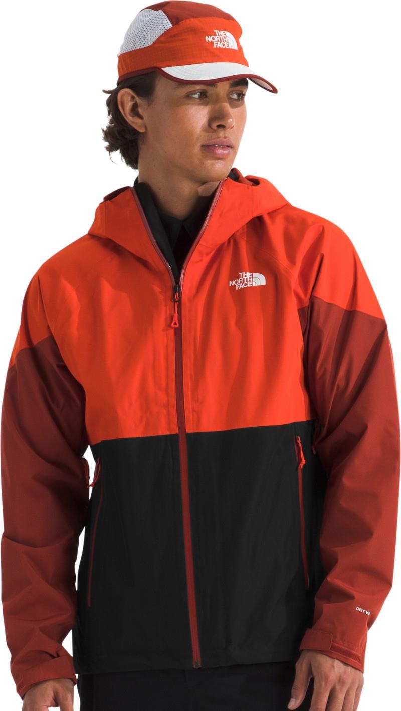 Lightning Zip-In Jacket - Mens - tnf black / iron clay / lava red 1