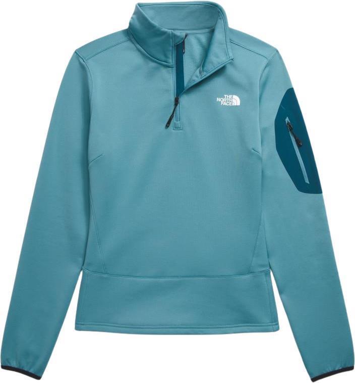 Mistyescape 1/4 Zip Fleece - Womens - Algae Blue / Midnight Petrol 1