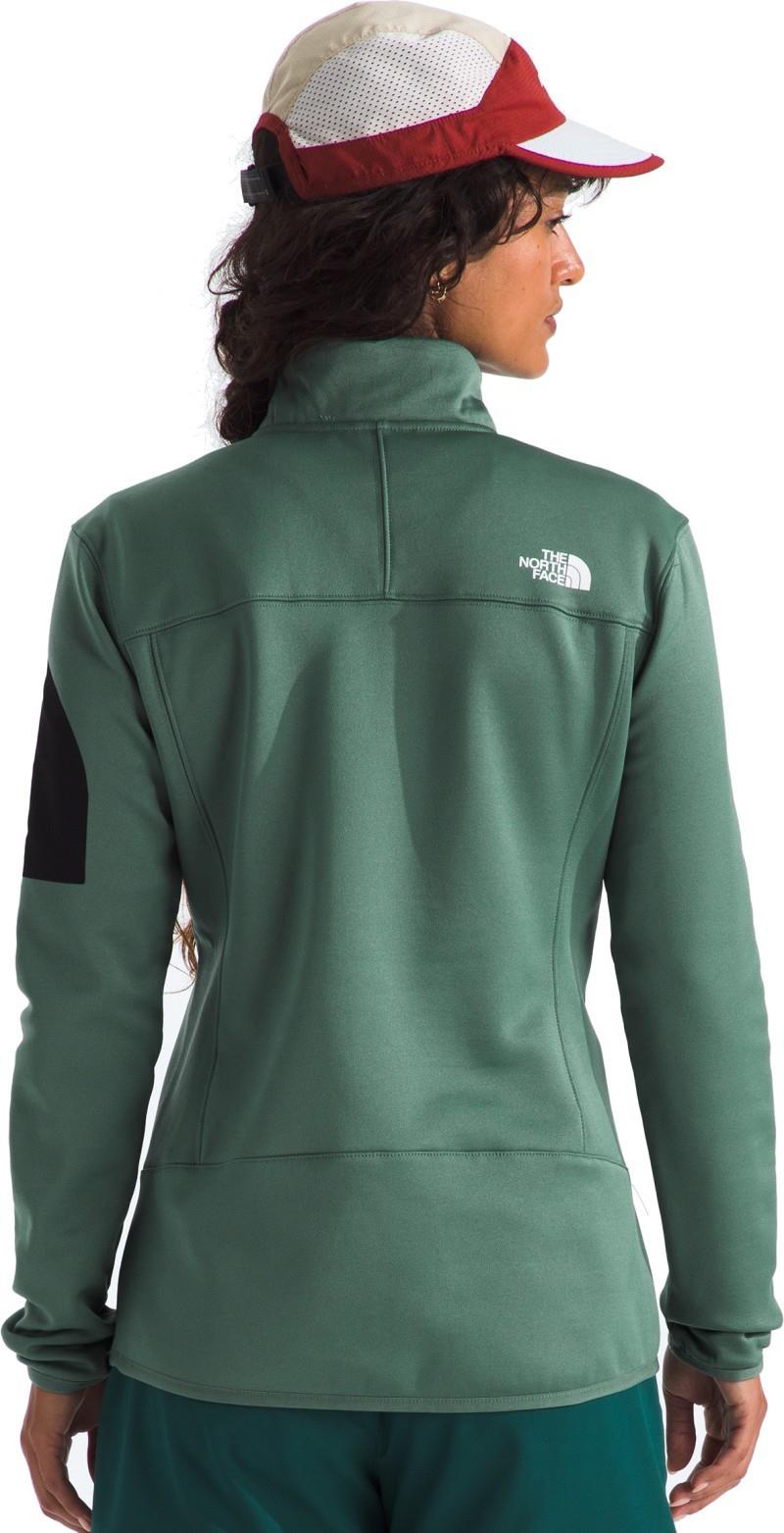 Mistyescape 1/4 Zip Fleece - Womens - duck green / tnf black 1