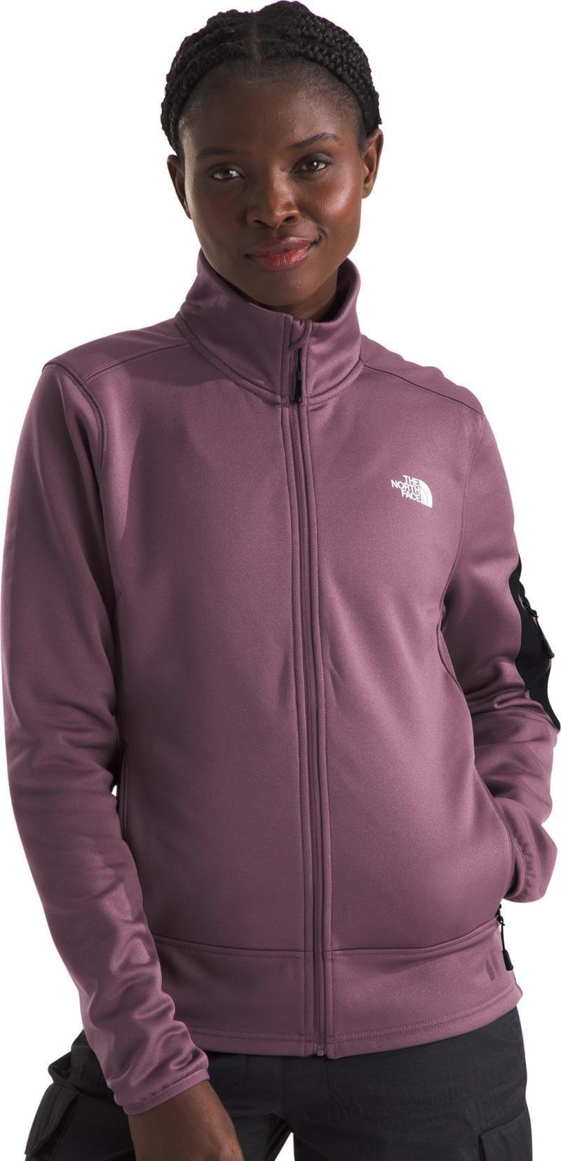 Mistyescape Fleece - Womens - midnight mauve / tnf black 1