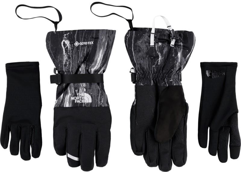 Montana 3-In-1 GTX Gloves - tnf black impressions print 1