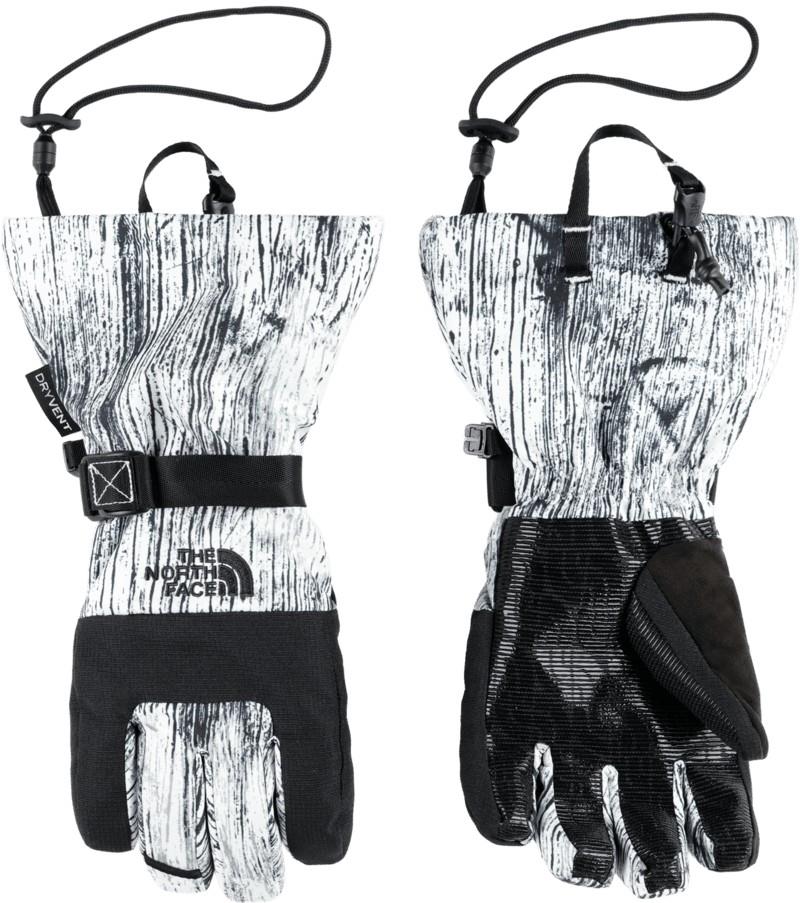 Montana Gloves - Kids - tnf white weathered print 1