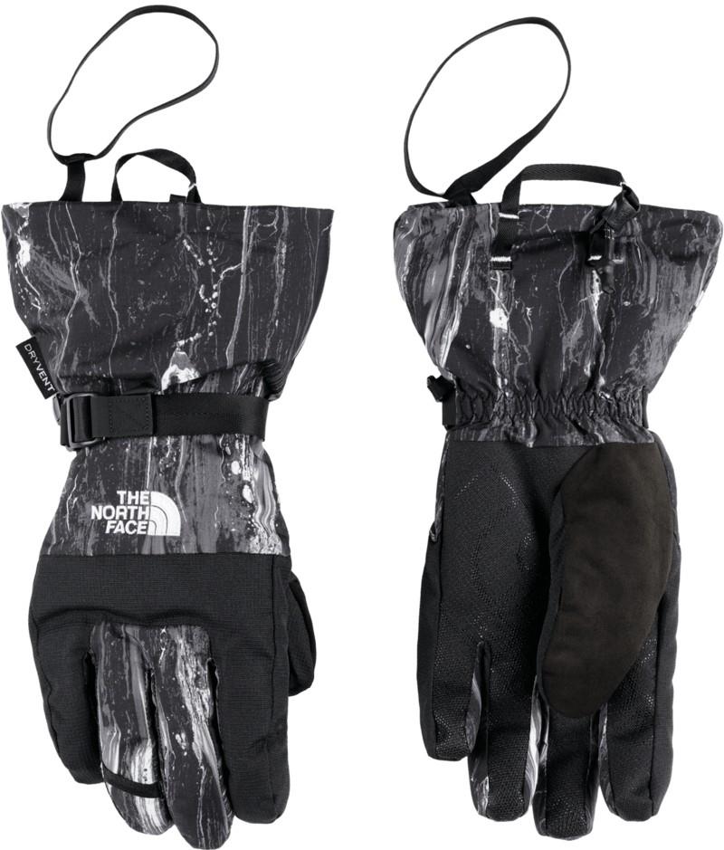 Montana Gloves - tnf black impressions print 1