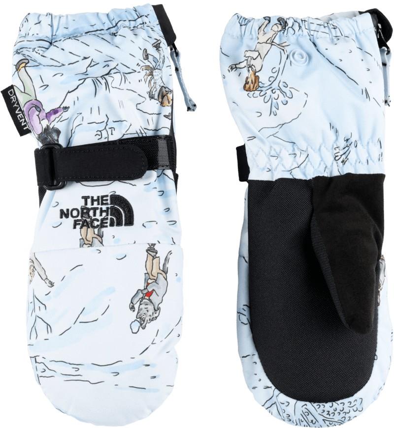 Montana Mitts - Toddler - polar haze tnf winter dogs print 1