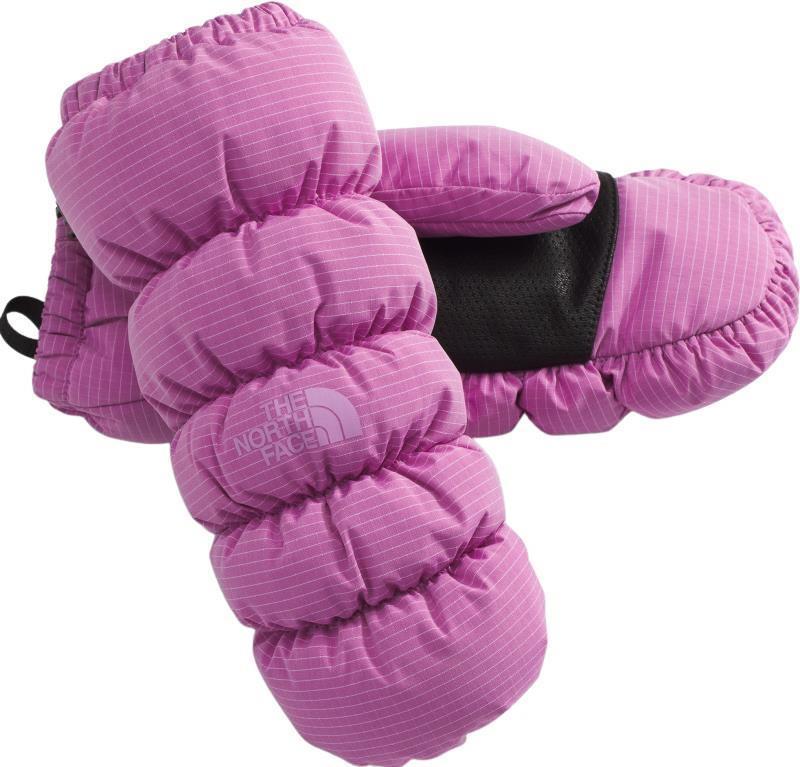 Montana Puffer Mitts - dragonfruit iridescent ripstop 1